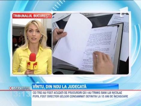 Sorin Ovidiu Vintu si-ar putea afla sentina in dosarul Nicolae Popa