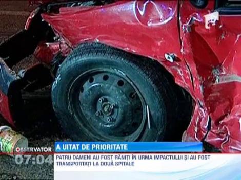 A uitat sa acorde prioritate si a provocat un accident grav