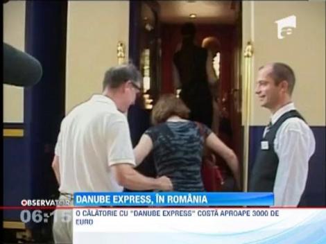 Un nou tren de lux trece prin Romania: Danube Express a oprit in Brasov si Sighisoara