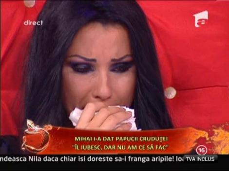 Mihai Costea i-a dat papucii Danielei, in direct! Cruduta a iesit din platou