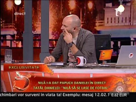 Tatal Daniele Crudu: “Nila sa se lase de fotbal!”