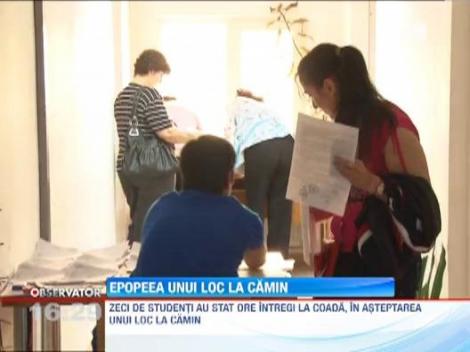 Sute de studenti s-au imbulzit pentru un loc in caminele de la Universitatea de Petrol si Gaze din Ploiesti