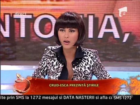 Schimbare de look: Daniela Crud-Esca prezinta stirile zilei!