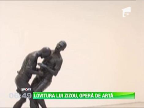 Lovitura lui Zidane din finala Cupei Mondiale, opera de arta