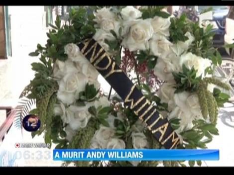 A murit legendarul cantaret american Andy Williams