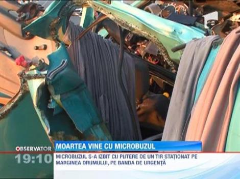 UPDATE! Accident grav pe E85: 4 morti si 12 raniti