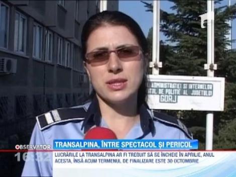 Transalpina, pericol pentru soferi! Drumul nu are parapeti si nici indicatoare