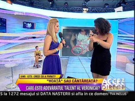 Veronica, "hoata" de la X Factor, incearca sa demonstreze ca n-a furat nimic