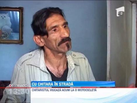 Garbis Constantin, concert cu chitara in strada