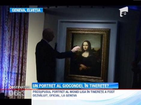 Leonardo da Vinci a pictat si o versiune mai tanara a Giocondei