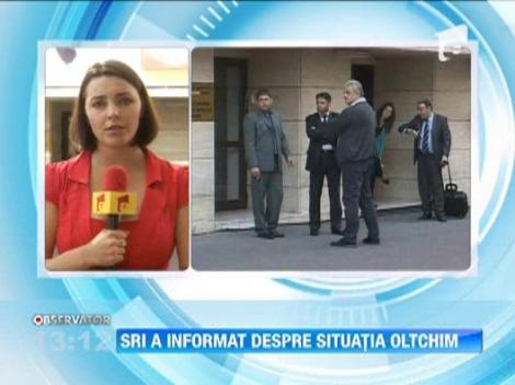 SRI-ul a dat 190 de rapoarte Executivului despre situatia de la Oltchim