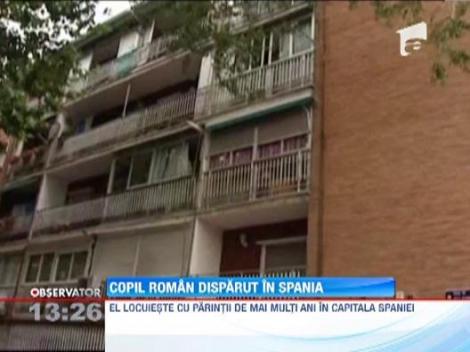 Un copil roman a fost dat disparut in Spania
