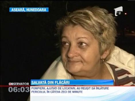 Un tanar de 18 ani, erou dupa ce a intrat prin foc sa salveze o fetita de cinci ani
