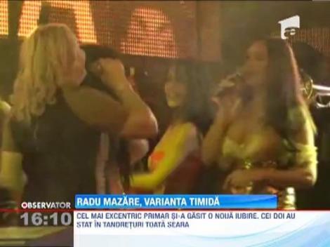 Radu Mazare, timid in club