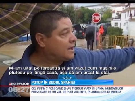 Inundatii devastatoare in Spania