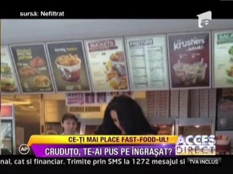 Daniela Crudu s-a pus pe ingrasat