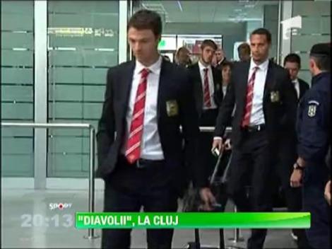 Super-vedetele lui Manchester United au ajuns la Cluj