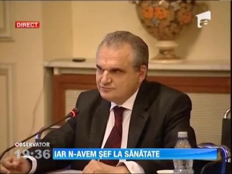 Vasile Cepoi a demisionat din functia de ministru al Sanatatii