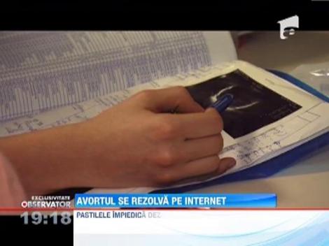 Avortul se rezolva pe internet