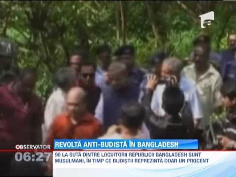 Revolta anti-budista in Bangladesh. Mai multe temple, incendiate