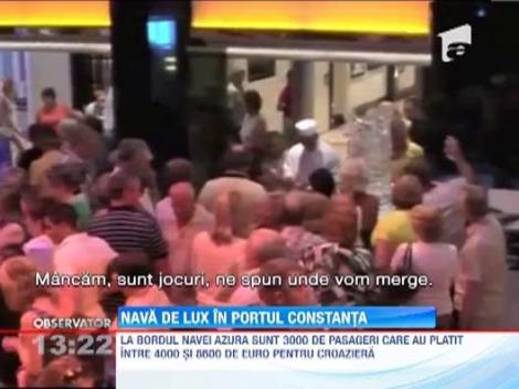 Unul dintre cele mai mari vase de croaziera a ancorat in portul Constanta