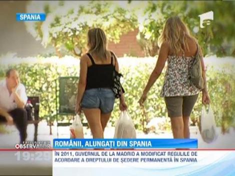 Romanii, alungati din Spania