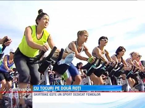 Cu tocuri pe doua roti