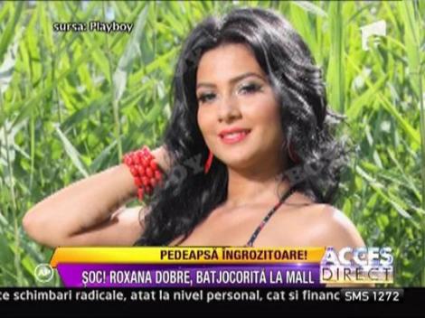 Roxana Dobre, batuta, umilita si improscata cu fecale