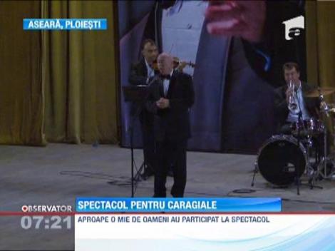 Spectacol si poezie la Ploiesti: Ion Luca Caragiale, readus la viata de Tudor Gheorghe