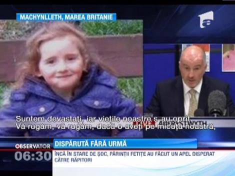Marea Britanie: Mobilizare totala pentru cautarea unei fetite rapite