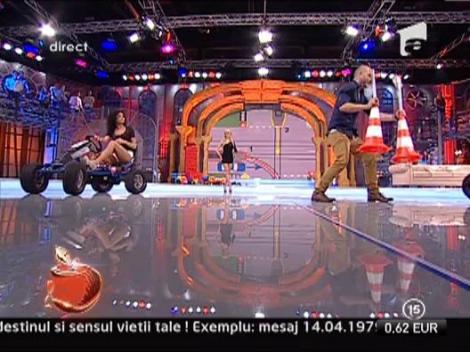 Poligon auto in platoul Un show pacatos