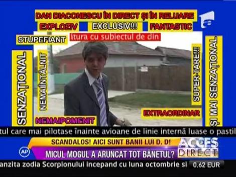 Senzational! Dan Diaconescu a impartit euro in stanga si-n dreapta!