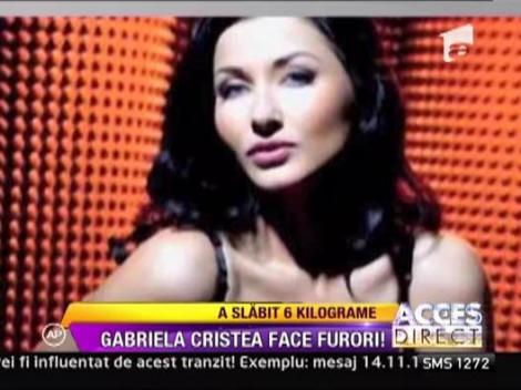 Gabriela Cristea face furori! A slabit 6 kilograme