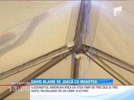 David Blaine, pregatit pentru o noua cascadorie extrema