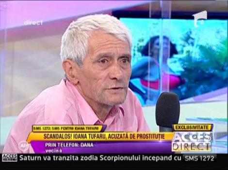 Ioana Tufaru: "Dormeam in parcul din fata teatrului"