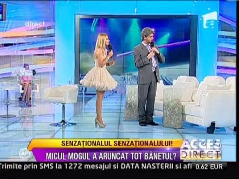 Sosia lui Dan Diaconescu a aruncat cu bani in stanga si-n dreapta!