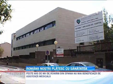 Romanii din Spania s-au trezit fara asistenta medicala
