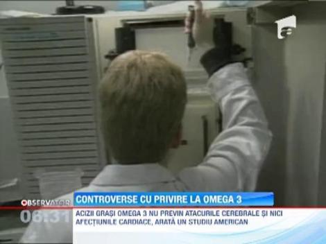 Studiu: Acizii grasi Omega 3 nu previn atacurile cerebrale