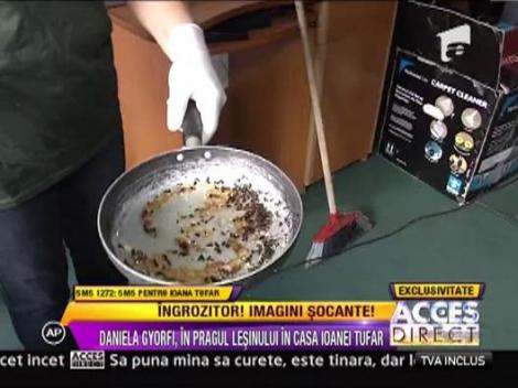 Daniela Gyorfi, socata de mizeria din apartamentul Ioanei Tufar!