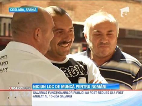 Romanii din Spania isi pierd locurile de munca unul dupa altul