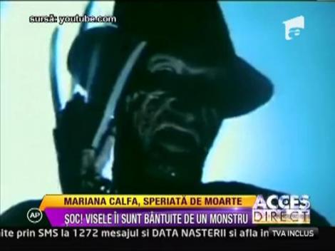 Pictorita Mariana Calfa este bantuita de un monstru