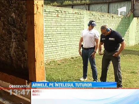 S-a deschis prima scoala de arme din Romania!