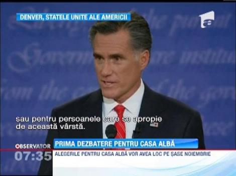 Prezidentiale in SUA: Obama vs. Romney - Prima confruntare