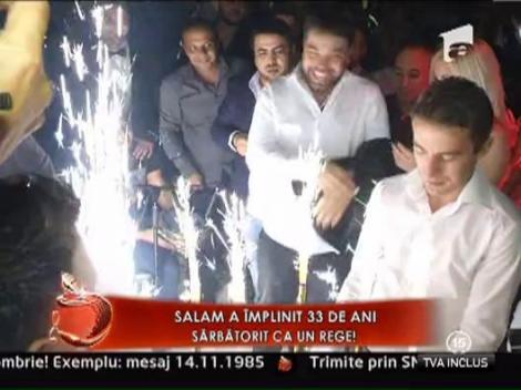 Salam, sarbatorit ca un rege