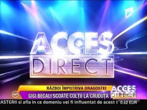 Gigi Becali a luat-o iar in colimator pe Cruduta!