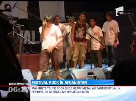 De la talibani la heavy metal: Mii de tineri din Afganistan au participat la un festival de muzica rock