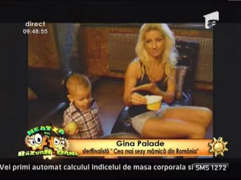 Gina Palade, sfertfinalista "Cea mai sexy mamica din Romania"