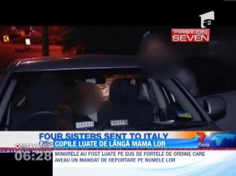 Emotionant: O mama disperata incearca sa impiedice autoritatile sa ii ia fetele