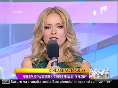 Surprize extraordinare la super show-ul "X Factor"