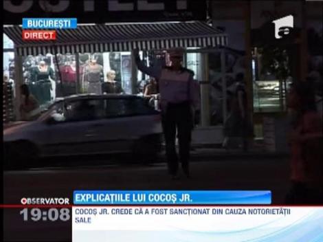 Oprit de oamenii legii, fiul vitreg al Elenei Udrea i-a injurat pe politistii de la Rutiera